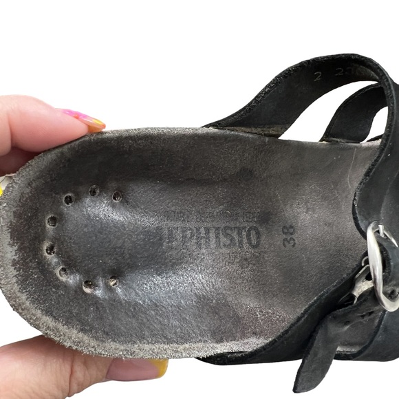 Mephisto Hannel women’s leather strappy sandals size 8 / 28 - Picture 5 of 7